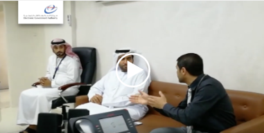 الجولة الميدانية لمدير عام هيئة الحكومة الإلكترونية