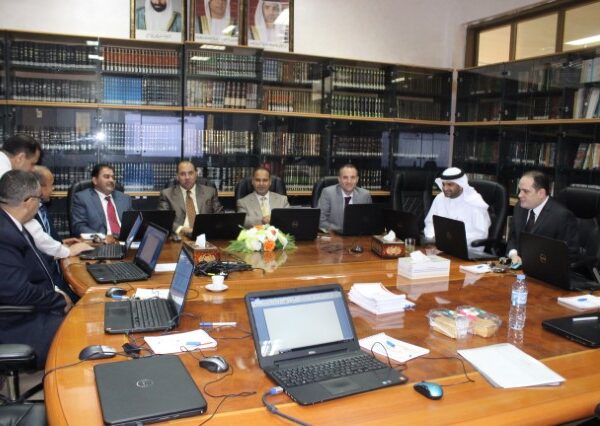 نظم قسم التدريب في هيئة الحكومة الإلكترونية دورة مهارات الحاسب الآلي لأعضاء السلطه القضائية في دائرة محاكم رأس الخيمة